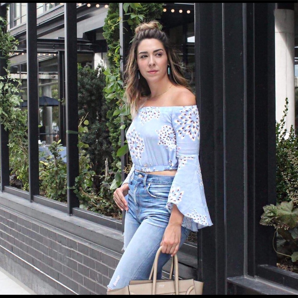 Off the shoulder top